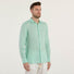 Mc2 St.Barth camicia pamplona in lino verde