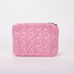 Mc2 Saint Barth pochette braid tricot rosa strass