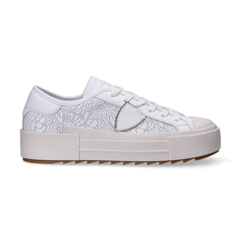 Philippe Model sneaker Paris Haute Low bianca