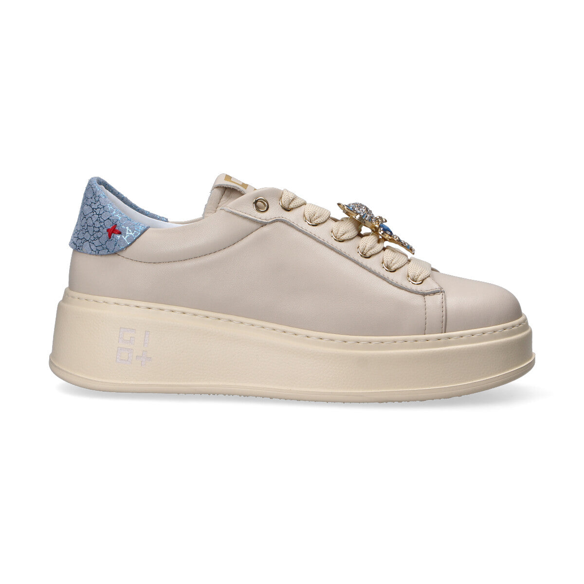 GioPiu sneaker Pia azzurra beige