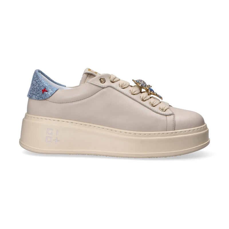 GioPiu sneaker Pia azzurra beige