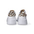 GioPiu sneaker Pia ape animalier pelle bianca