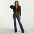 Elisabetta Franchi jeans a zampa in cotone stretch