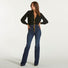 Elisabetta Franchi jeans a zampa in cotone stretch