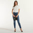 Elisabetta Franchi jeans in denim con strass