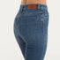 Elisabetta Franchi jeans in denim con strass