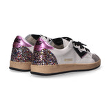 4B12 sneaker playnew glitter rosa