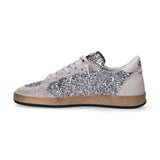 4B12 sneaker playnew glitter argento