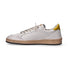 4B12 sneaker Playnew pelle bianca gialla