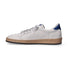 4B12 sneaker Playnew pelle bianca blu