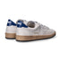 4B12 sneaker Playnew pelle bianca blu