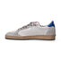 4B12 sneaker Playnew pelle bianco azzurro