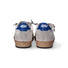 4B12 sneaker Playnew pelle bianco azzurro