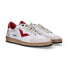 4B12 sneaker Playnew pelle bianca rossa