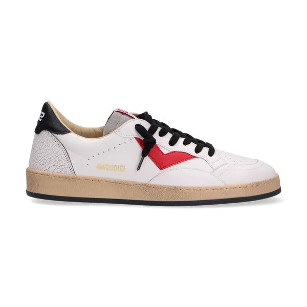 4B12 sneakers Play New bianco rosso nero