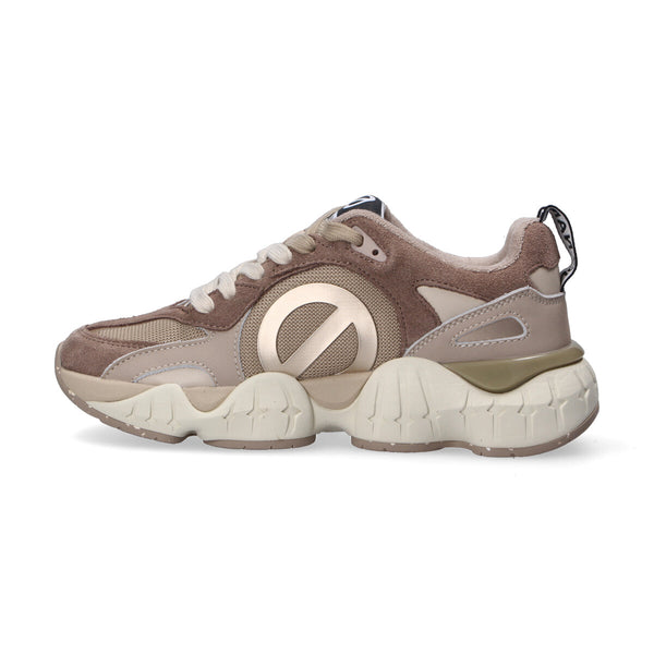 No name sneaker krazee runner beige