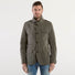 Moorer field jacket tessuto verde