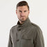 Moorer field jacket tessuto verde