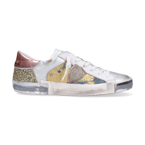 Philippe Model sneakers Paris argento oro