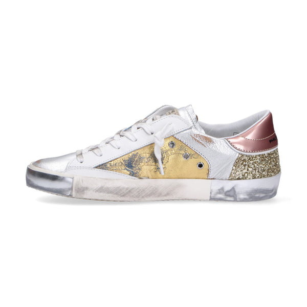 Philippe Model sneakers Paris argento oro