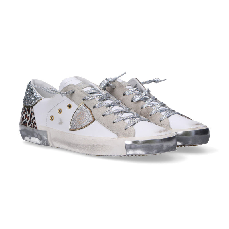 Philippe model sneakers Paris bianca glitter