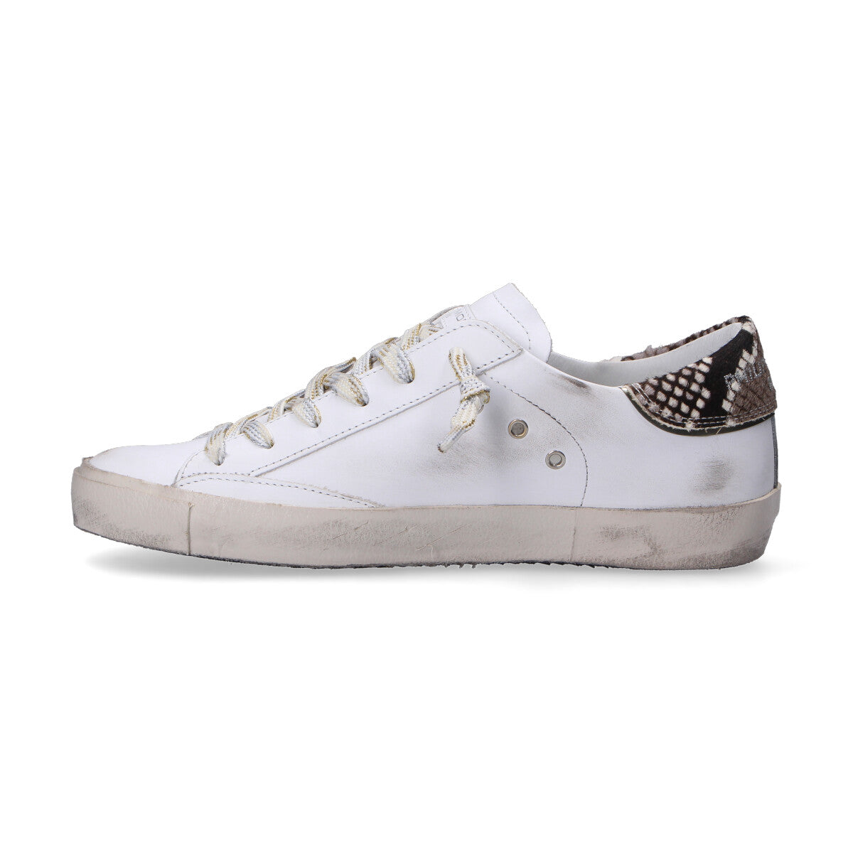 Philippe Model sneakers PRSX veau python bianca