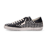 Philippe Model sneaker Paris nera con borchie