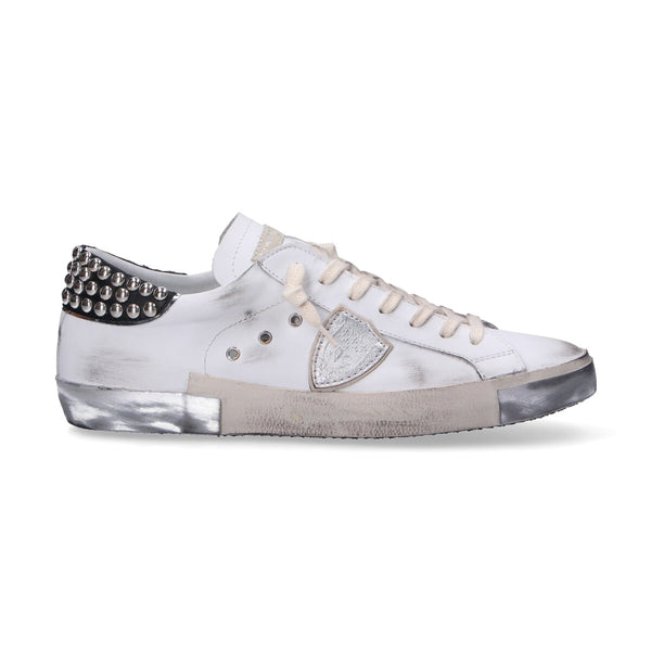 Philippe Model sneakers PRSX veau bianca borchie