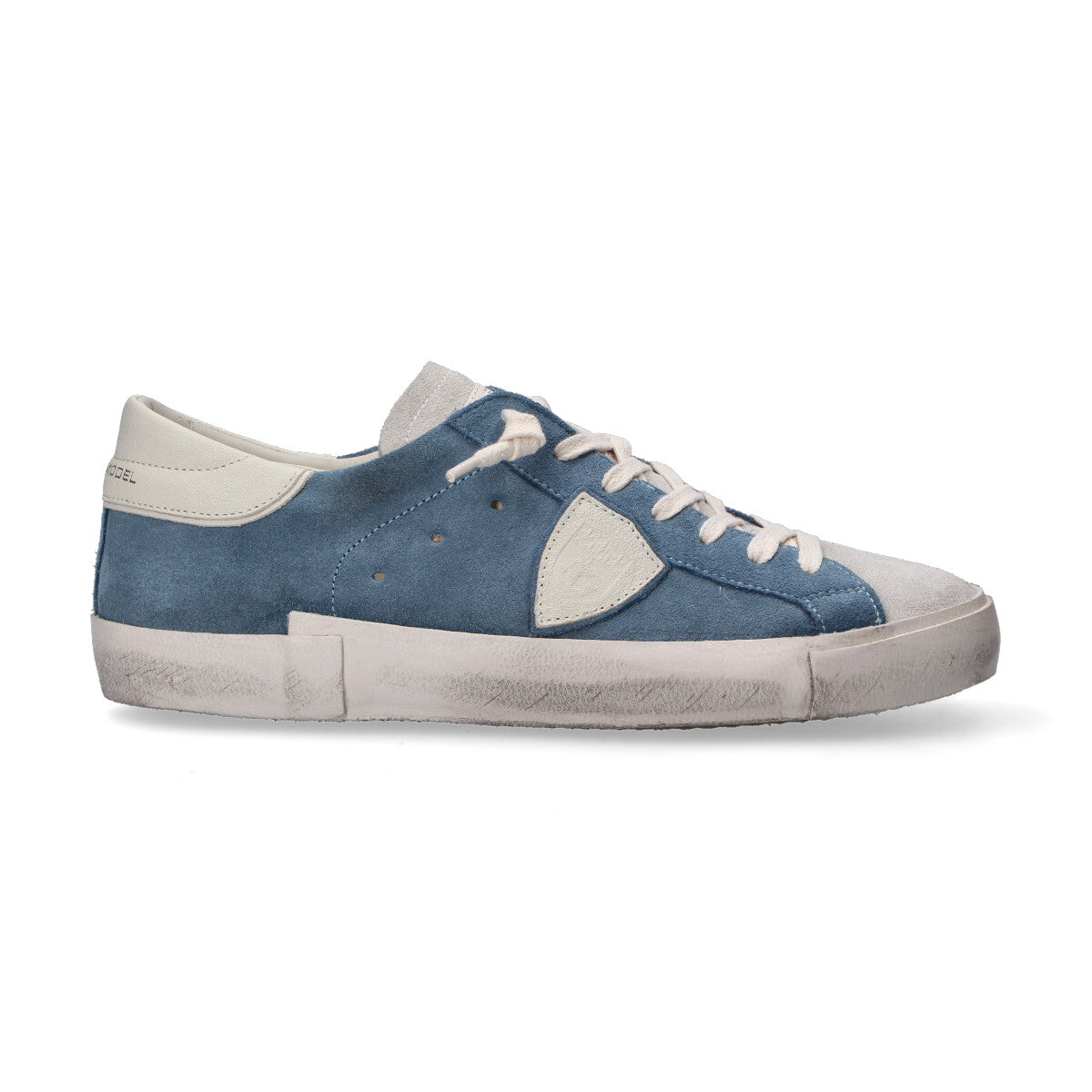 Philippe Model sneaker Paris scamosciata azzurra