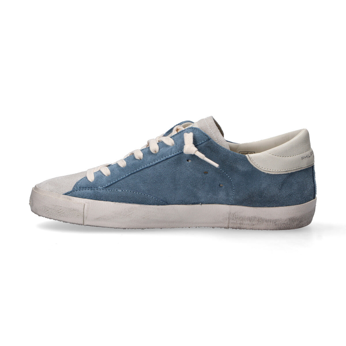 Philippe Model sneaker Paris scamosciata azzurra