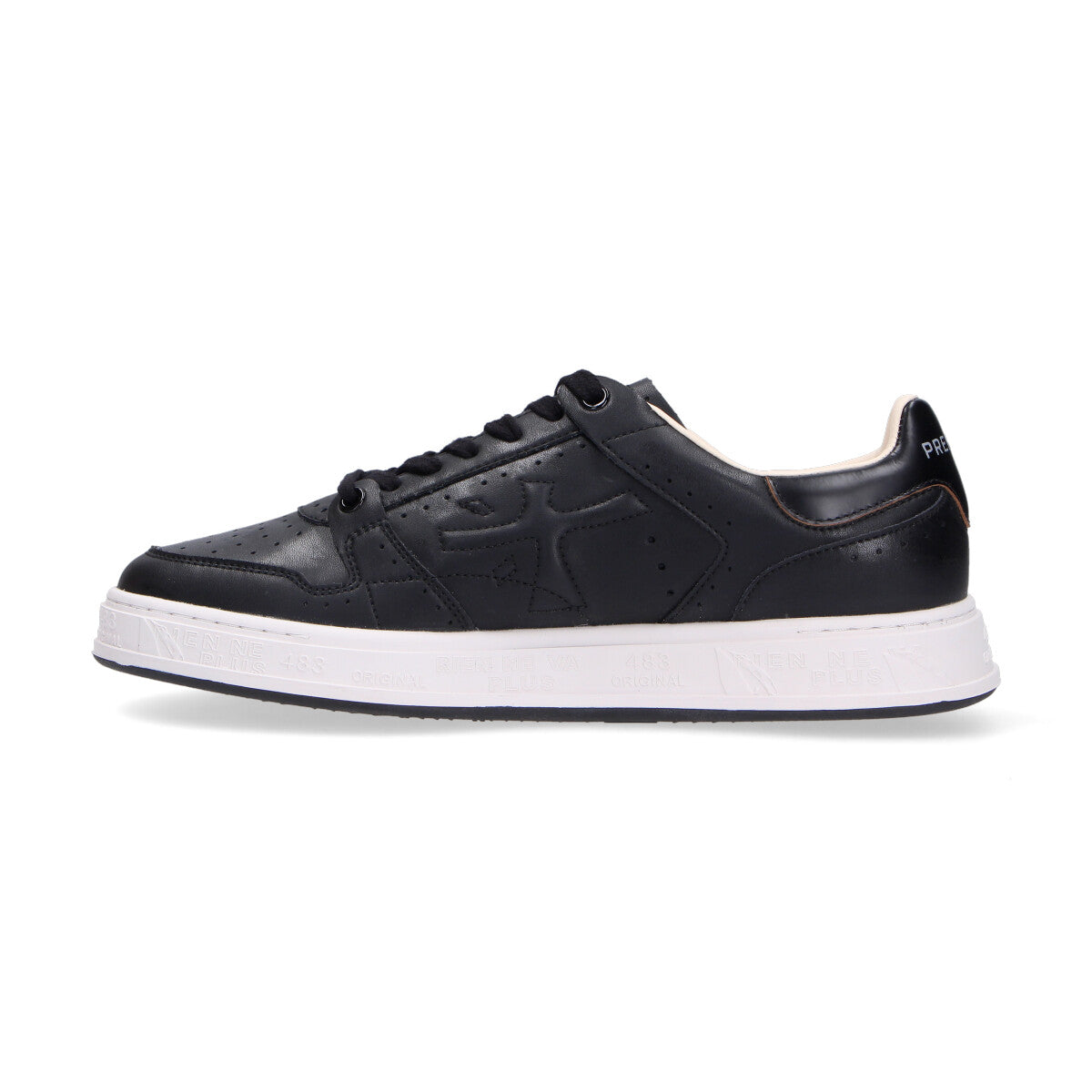 Premiata sneaker Quinn pelle nera