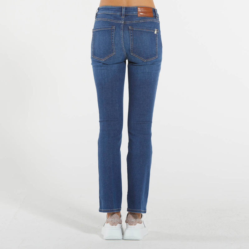 Max Mara jeans cropped in denim comfort