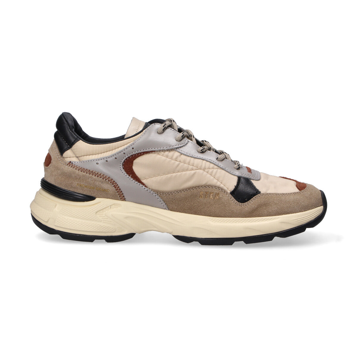 Stokton sneaker uomo Reverse beige grigia