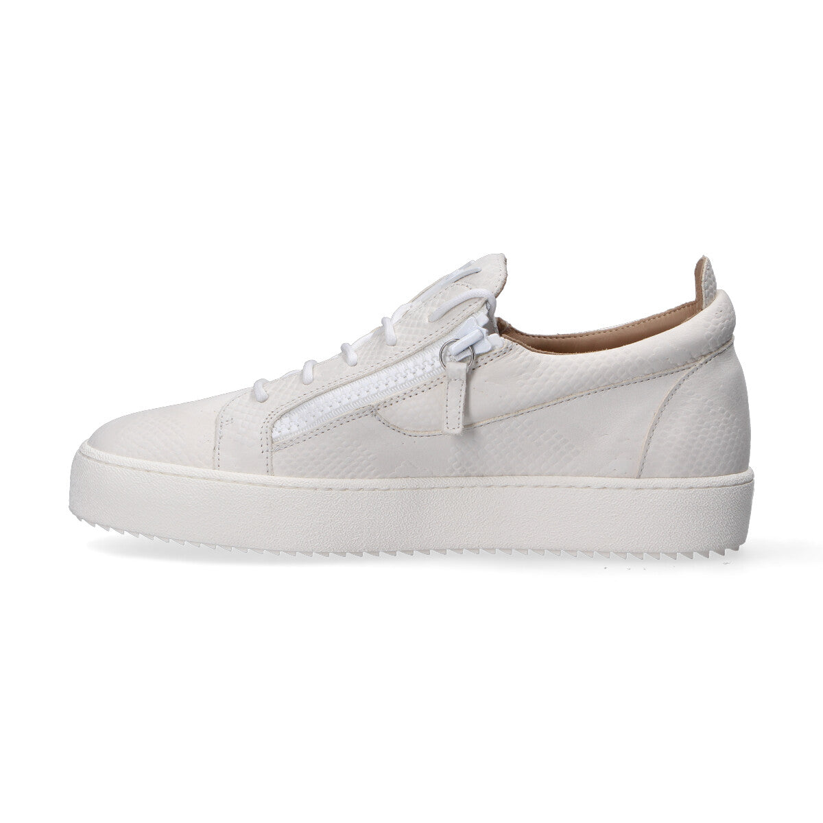 Giuseppe Zanotti sneaker Low Top pelle bianca