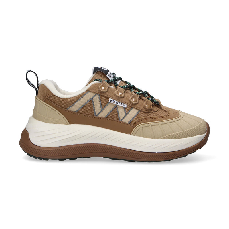 No name sneaker Explo Runner beige