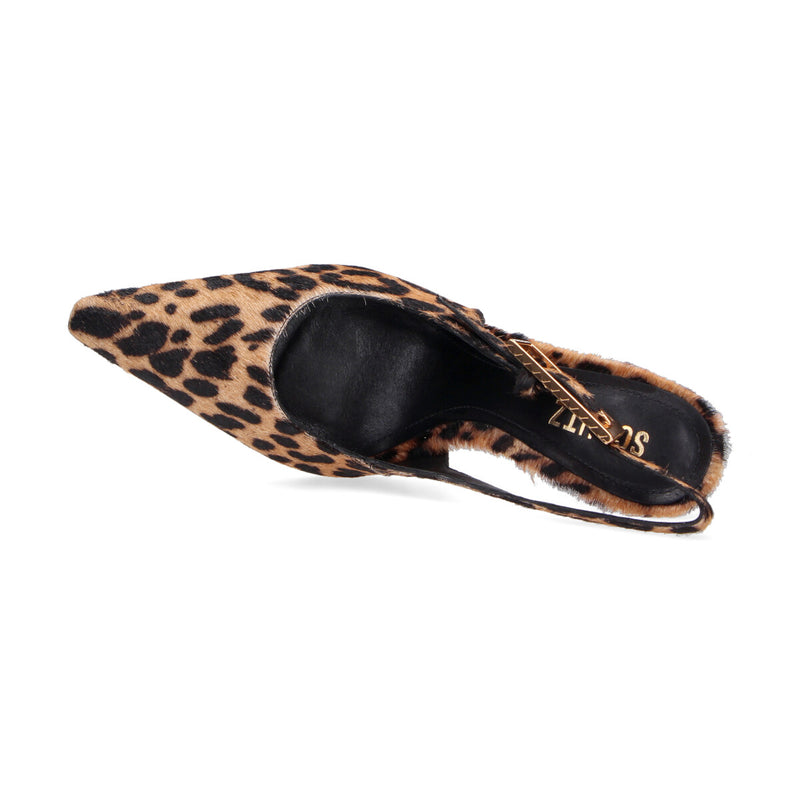 Schutz chanel in cavallino animalier