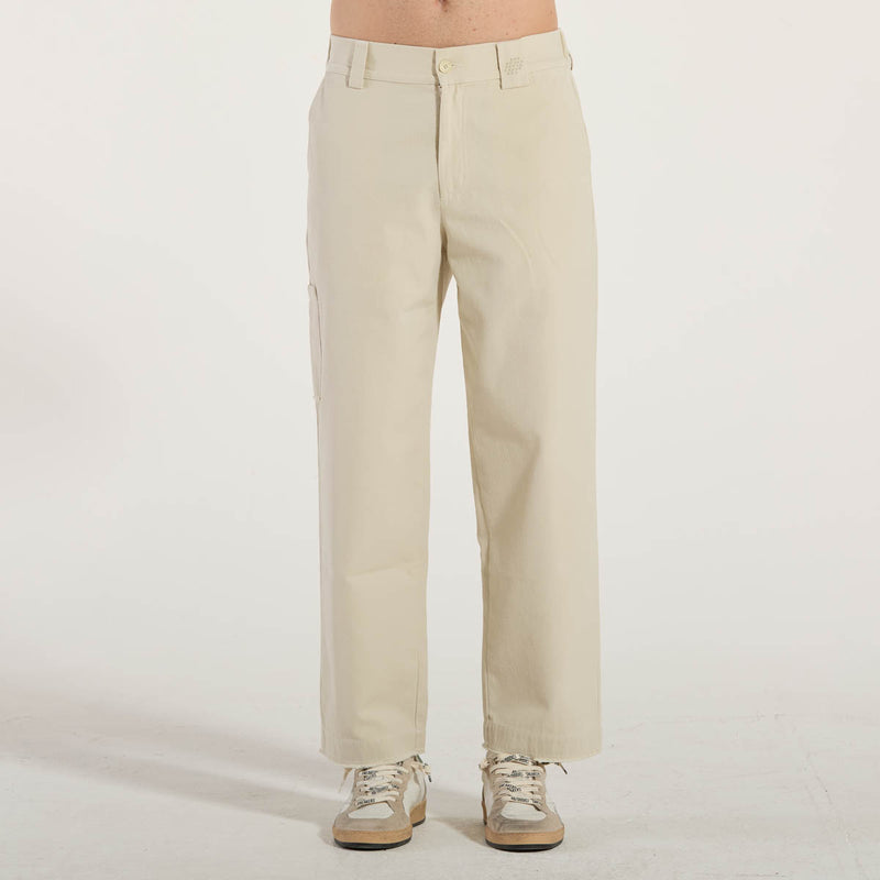 Be Positive pantalone in cotone beige