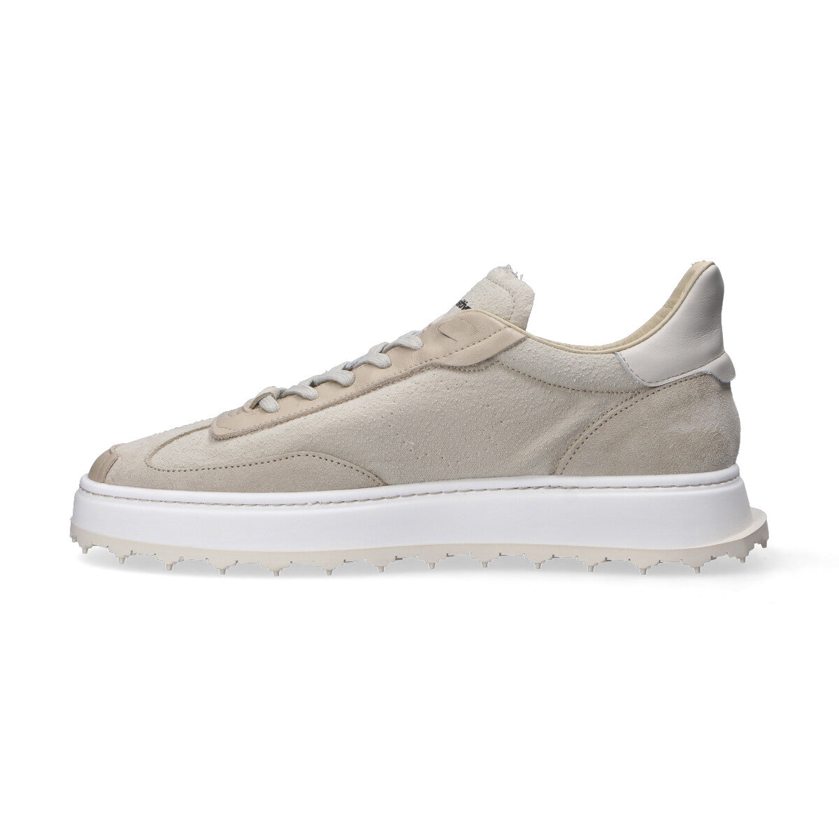 BePositive sneaker Cuprace tessuto beige