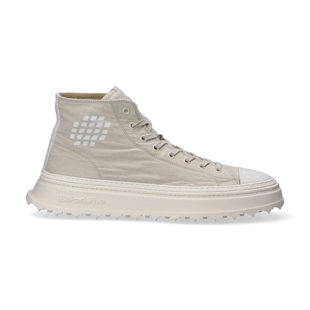 BePositive sneaker Cuprace tessuto beige