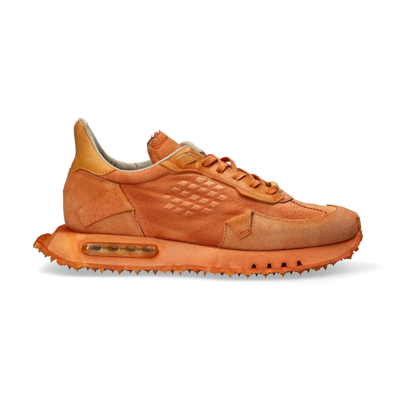 BePositive sneaker Race tessuto arancio