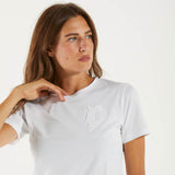 Dondup t-shirt bianca girocollo