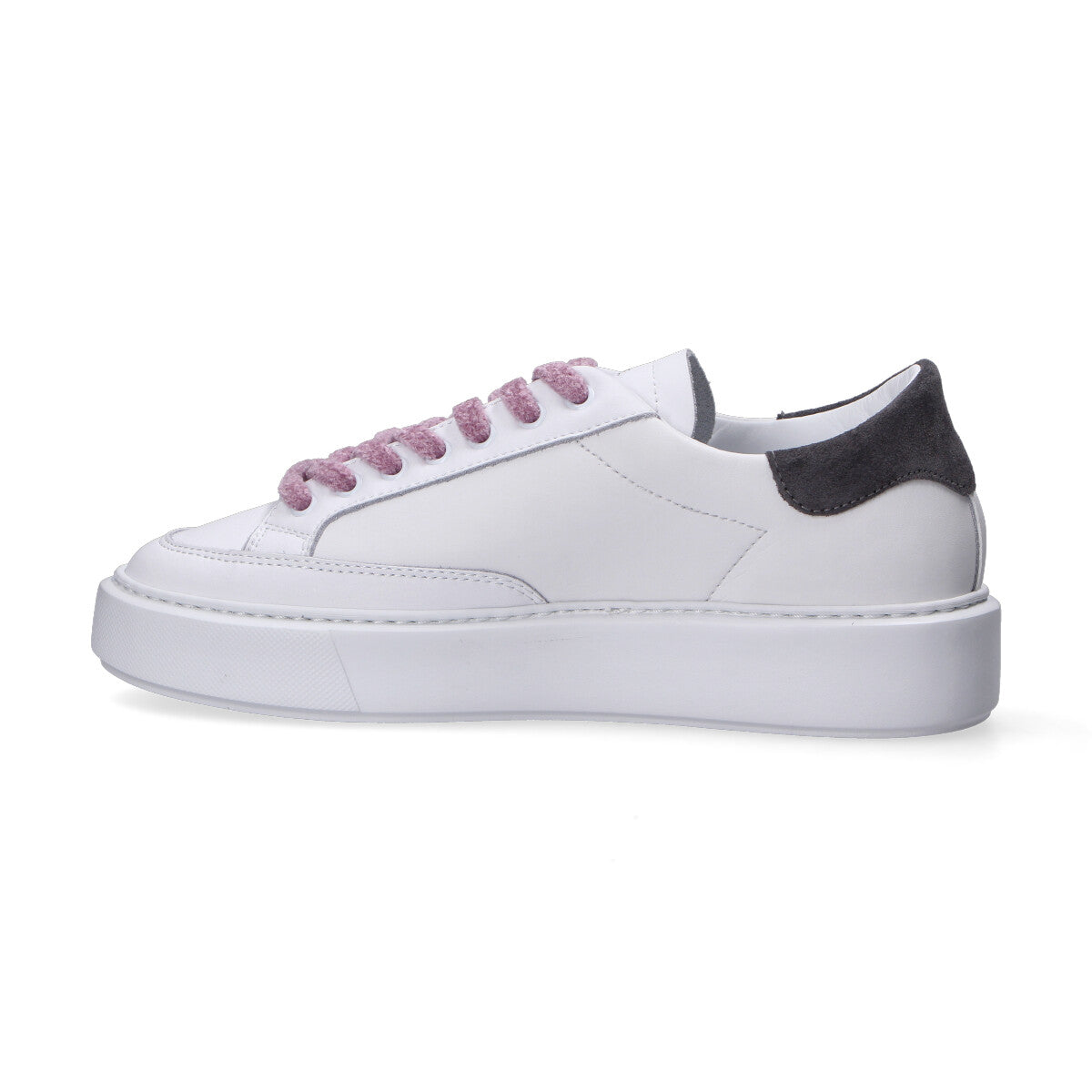 D.A.T.E. sneaker sfera stripe bianca grigia