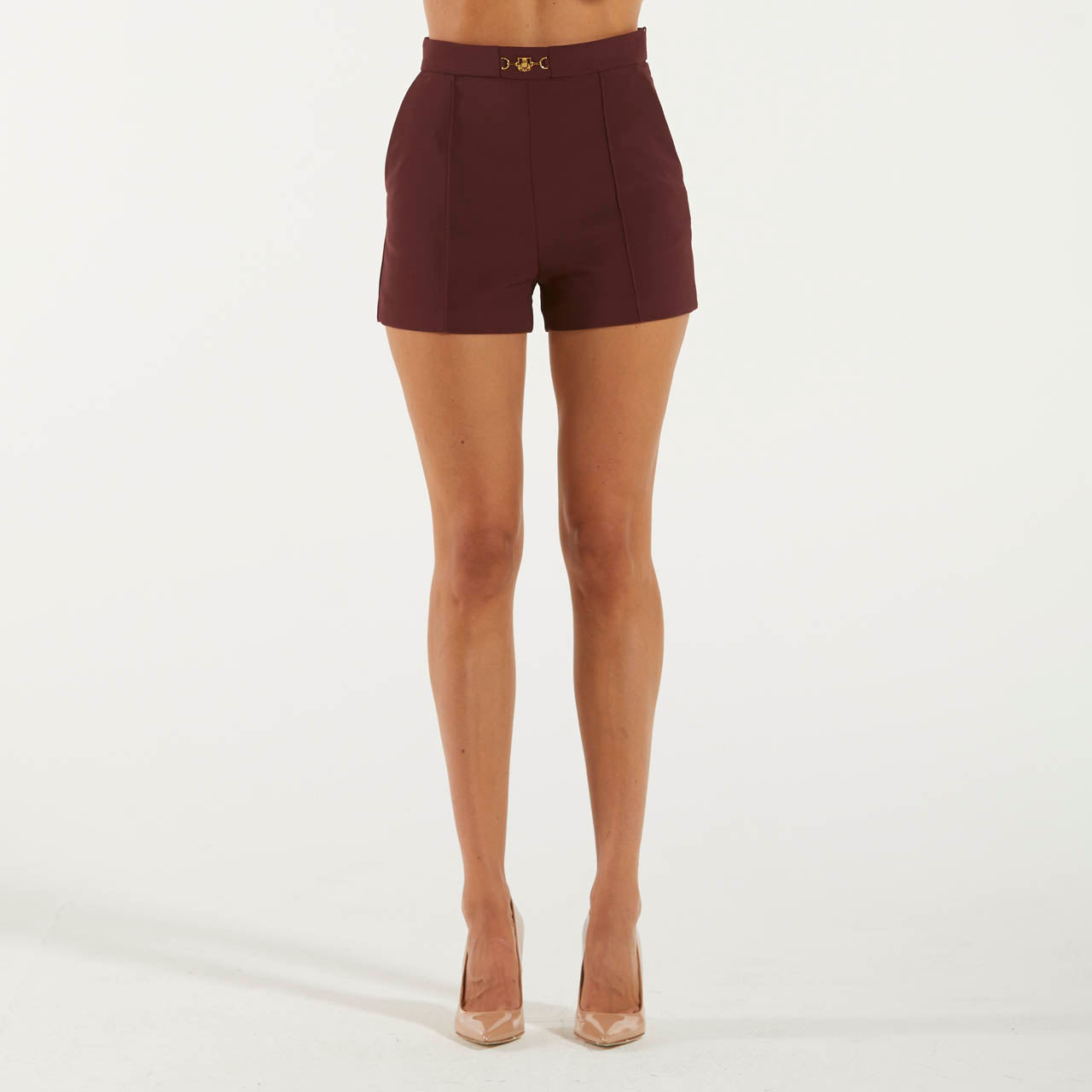 Elisabetta Franchi shorts in crêpe stretch