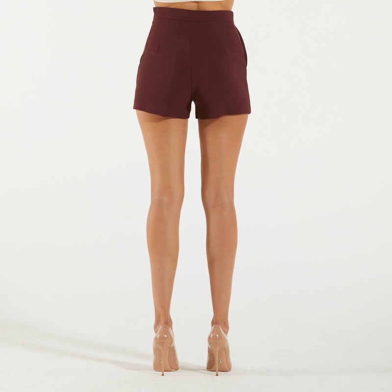 Elisabetta Franchi shorts in crêpe stretch