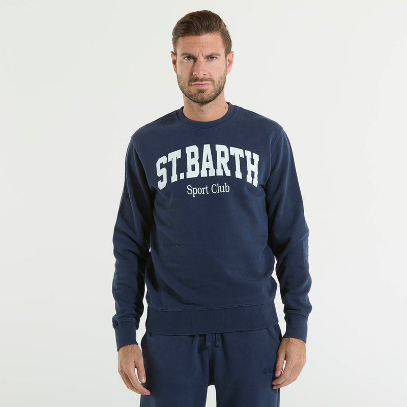 Mc2 Saint Barth felpa stb sport blu