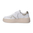 D.A.T.E. sneaker Step Calf bianco platino