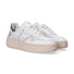 D.A.T.E. sneaker Step Calf bianco platino