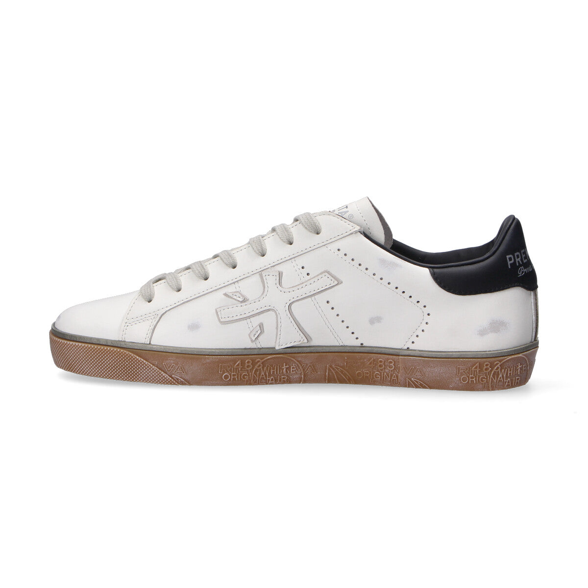 Premiata sneaker Steven bianca nera