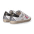 4B12 sneaker Suprime pelle bianca nera