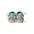 4B12 sneaker Suprime pelle bianca cracked tiffany